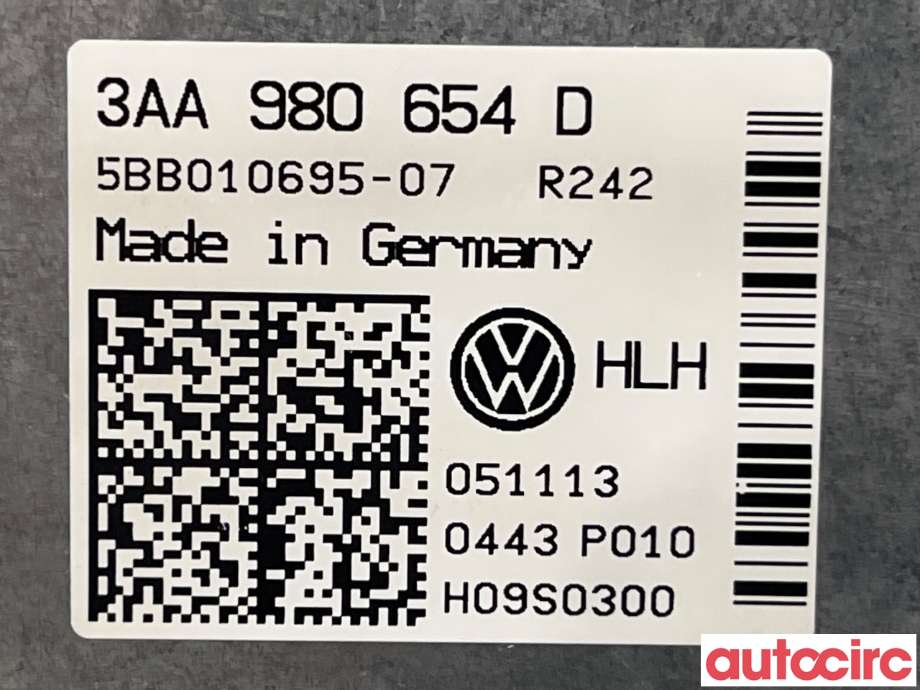 Kamera til VW Passat 2011-2015 (B7) (B7) (VOLKSWAGEN|3AA980654D)
