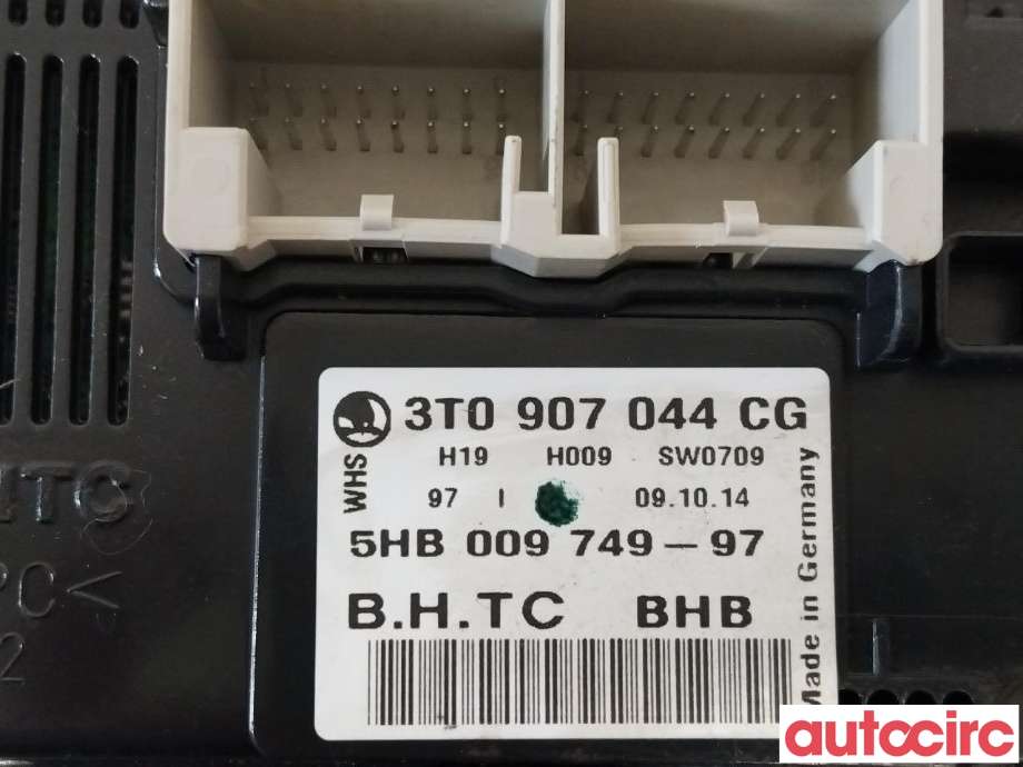 Varmeapparat betjening til Škoda Superb 2008-2015 (Type II)  (SKODA|3T0907044CG)