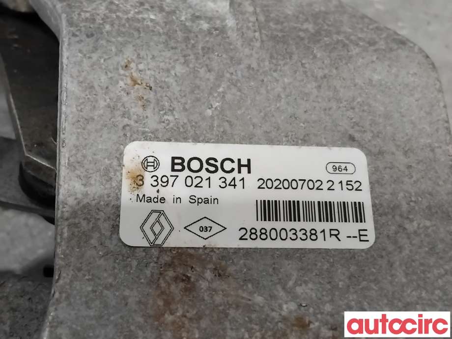 Viskermotor frontrute til Renault Zoe 2013-2019 (Fase 1) (RENAULT|288003381R|0390241580)