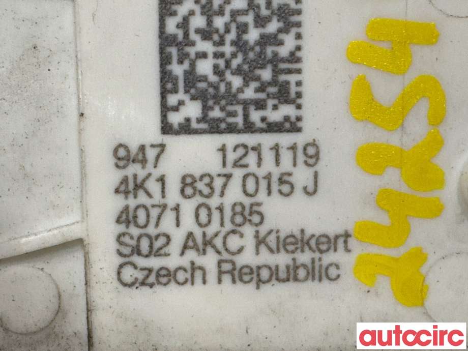 Dørlås låskasse til Audi e-tron 2018-->> (AUDI|4K1837015J|)