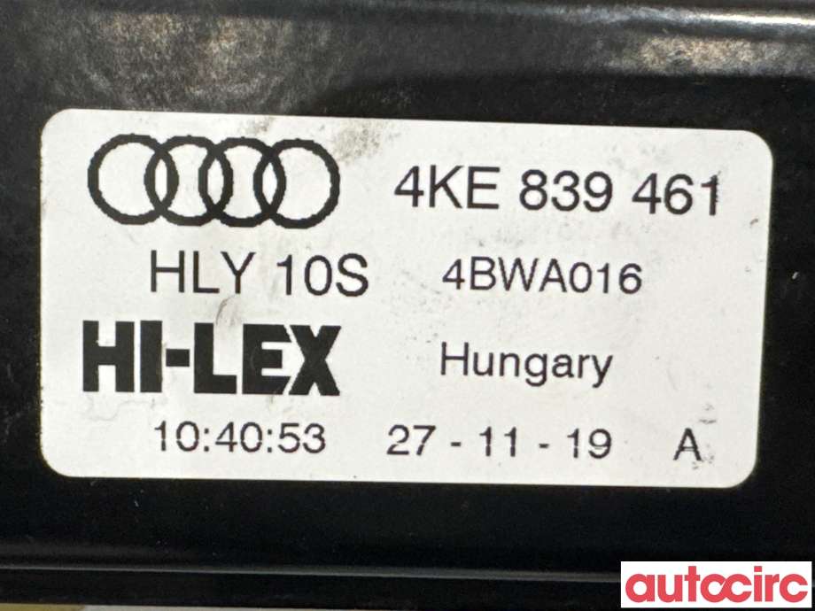 Ruteheis til Audi e-tron 2018-->> (AUDI|4KE839461|)