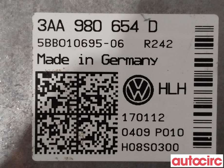 Kamera til VW Passat 2011-2015 (B7) (B7) (VOLKSWAGEN|3AA980654D)