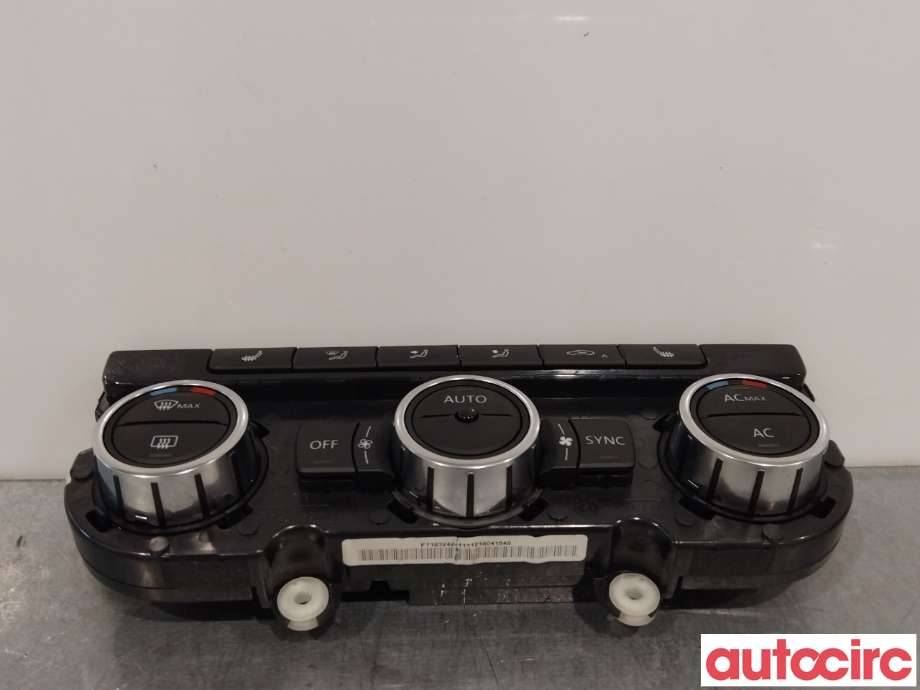 Varmeapparat betjening til VW Passat 2011-2015 (B7) (B7) (VOLKSWAGEN|3AA907044BB||3AA907044CK)