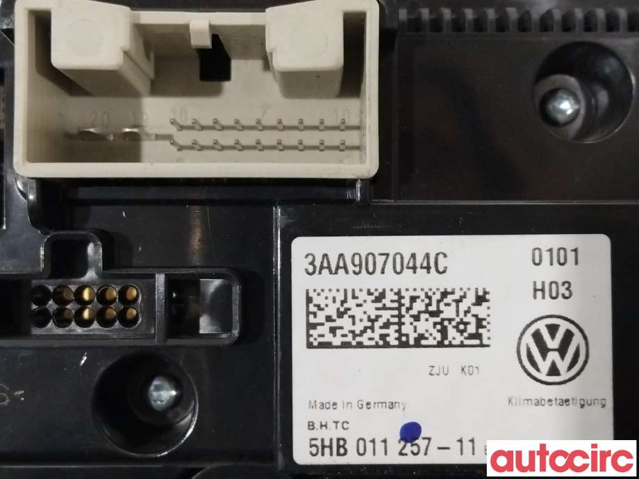 Varmeapparat betjening til VW Passat 2011-2015 (B7) (B7) (VOLKSWAGEN|3AA907044BB||3AA907044CK)
