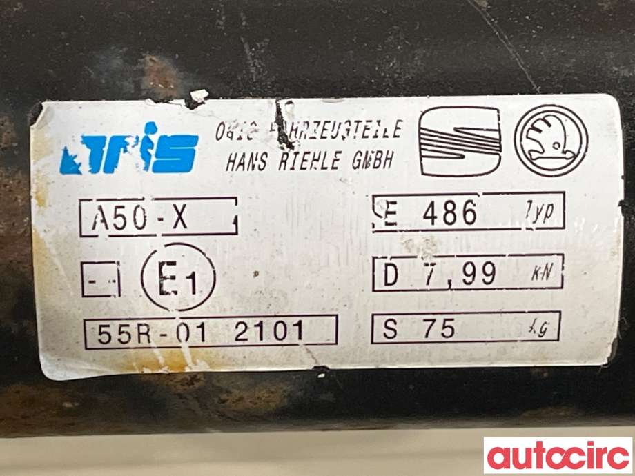 Hengerfeste til Škoda Rapid 2012-2019  (SKODA|5JH092155|E486|55R-012101)