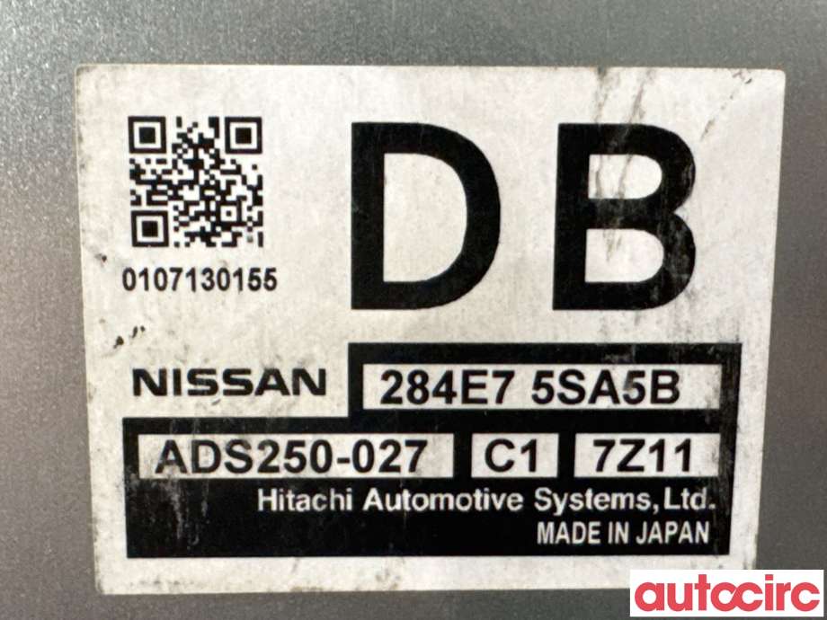Styreenhet diverse til Nissan Leaf 2018-->> (Type II)  (NISSAN|284E75SA5B|ADS250-027|284E75SR3D)