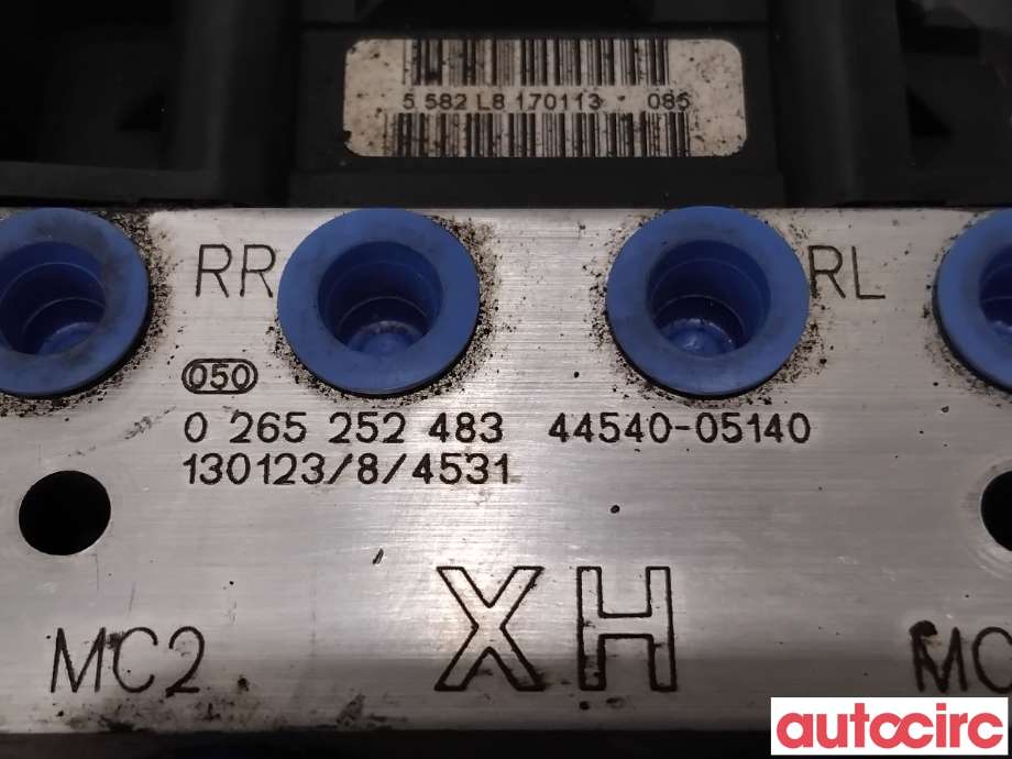 ABS sentral til Toyota Avensis 2009-2015 (Type III, Fase 1) (TOYOTA|4405005250|0265252483|44540-05140)
