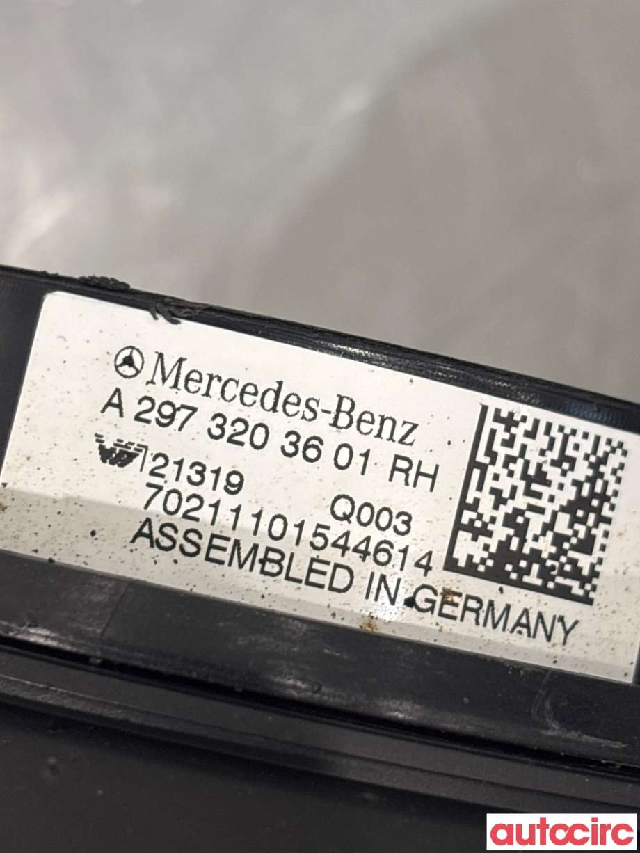 Fjær foran nivå luftpute/belg til Mercedes EQS 2021-->> (V297) (V297) (MERCEDES|A2973203601|)