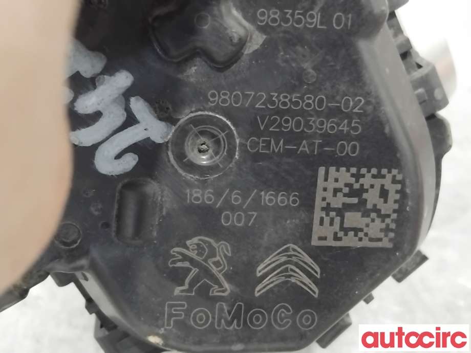 Spjeldhus til Peugeot Partner 2015-2019 (Type II, Fase 2)  (PEUGEOT|9830301180|V29039645|9807238580)