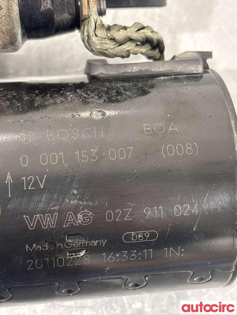 Starter diesel til VW Jetta 2011-->> (VOLKSWAGEN|02Z911024H|0001153007)
