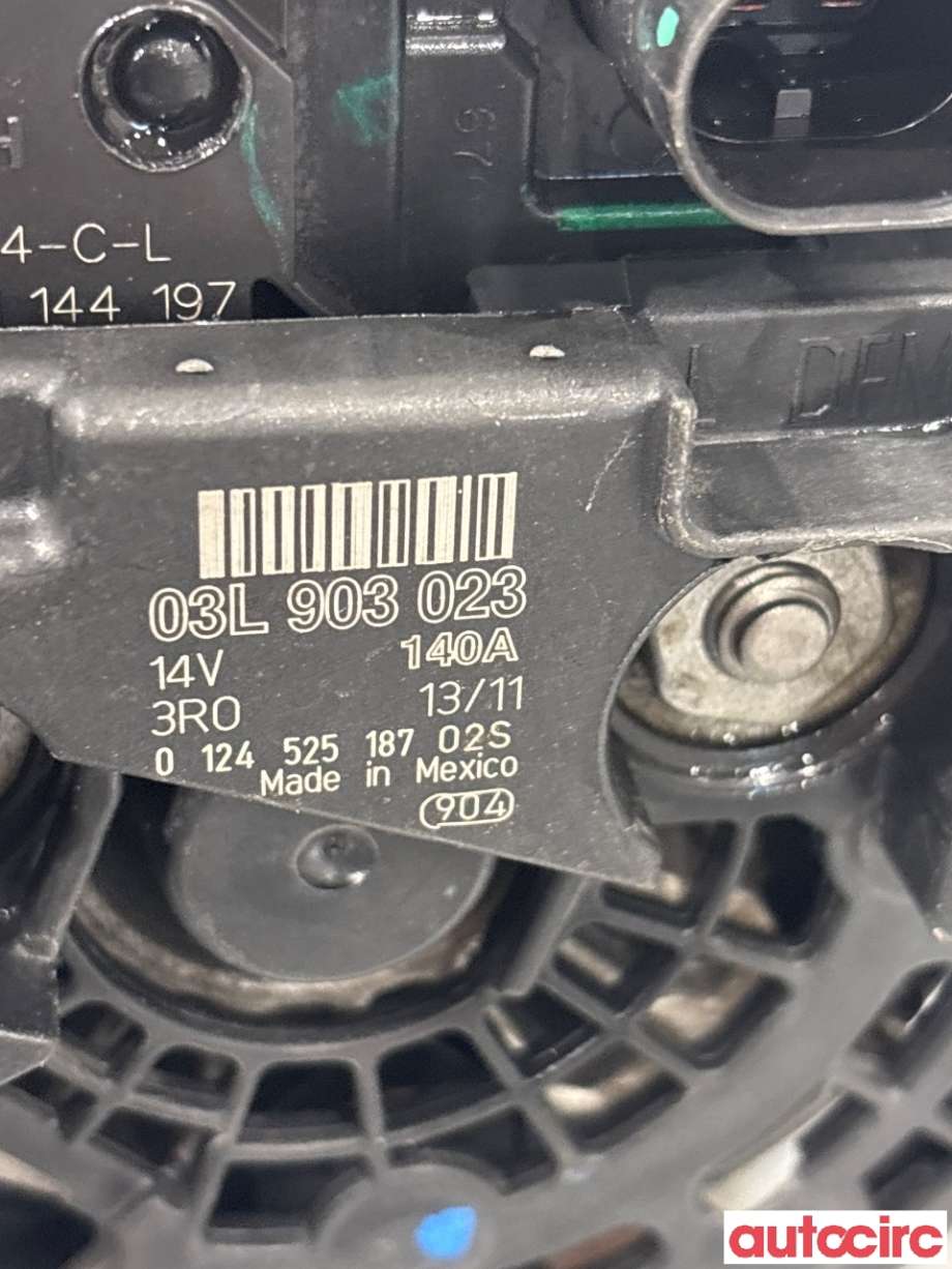 Dynamo til VW Jetta 2011-->>  (VOLKSWAGEN|03L903023|)