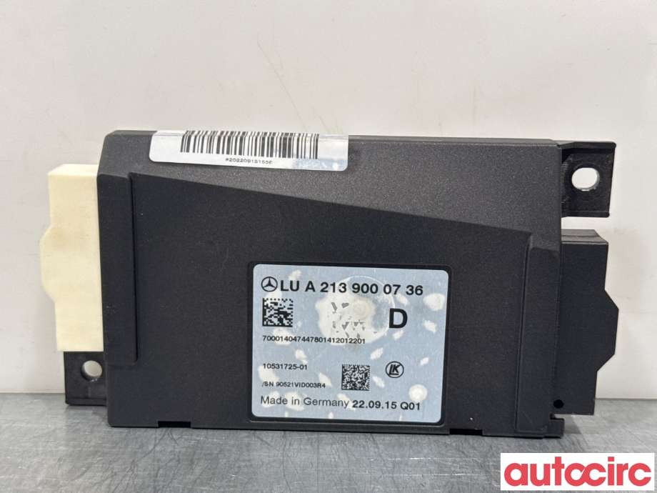 Styreenhet tenning til Mercedes EQC, 2019-->>  (MERCEDES|A2139000736)