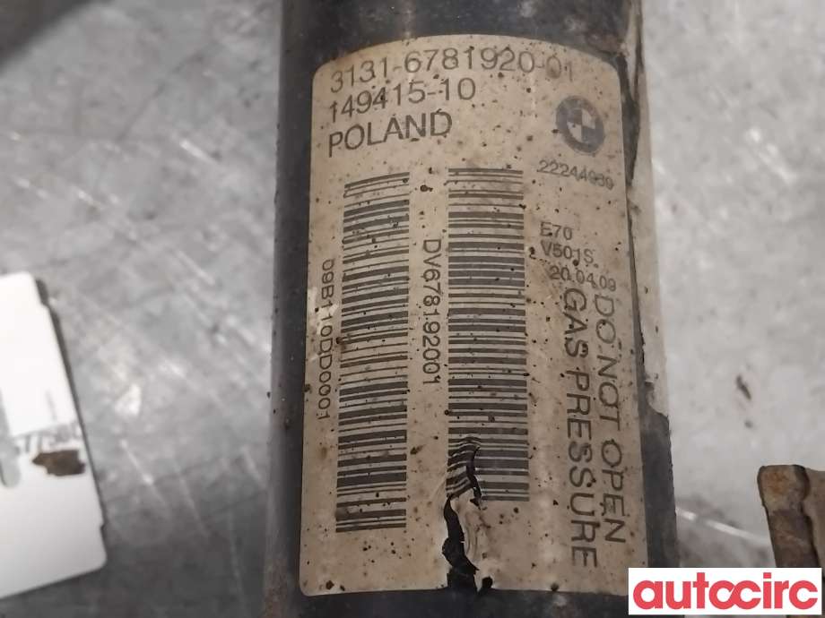 Fjærbein venstre foran til BMW X5 2007-2013 (E70) (E70) (BMW|31316781920||3131-6781920)