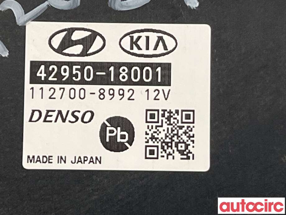 Styreenhet diverse til Kia Niro 2021-->>  (KIA|4295018001|42950-18001)