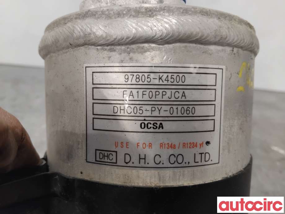 Kullfilter (boks) til Hyundai Kona 2017-2021 (Type I, Fase 1)  (HYUNDAI|97805K4500||97805-K4500)