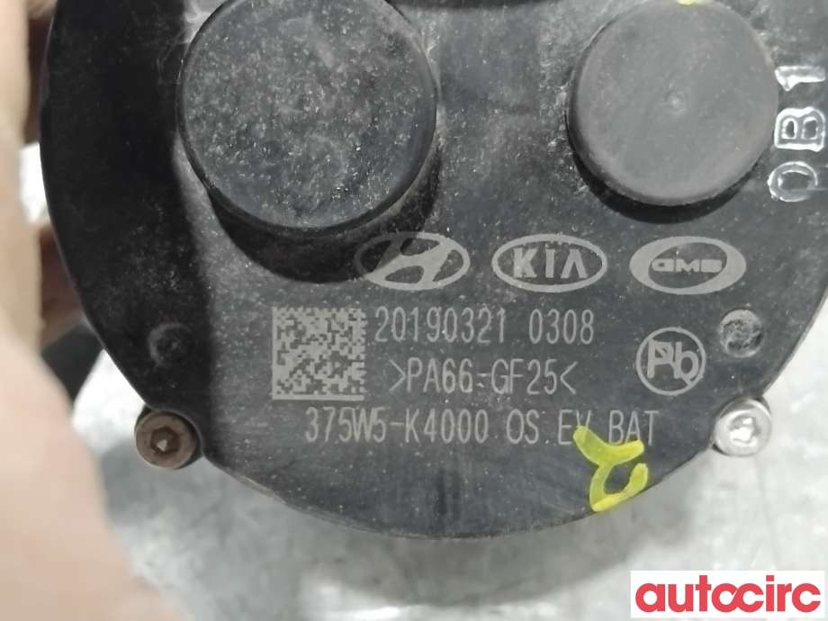 Sirkulasjonspumpe til Hyundai Kona 2017-2021 (Type I, Fase 1)  (HYUNDAI|375W5K4000||375W5-K4000)