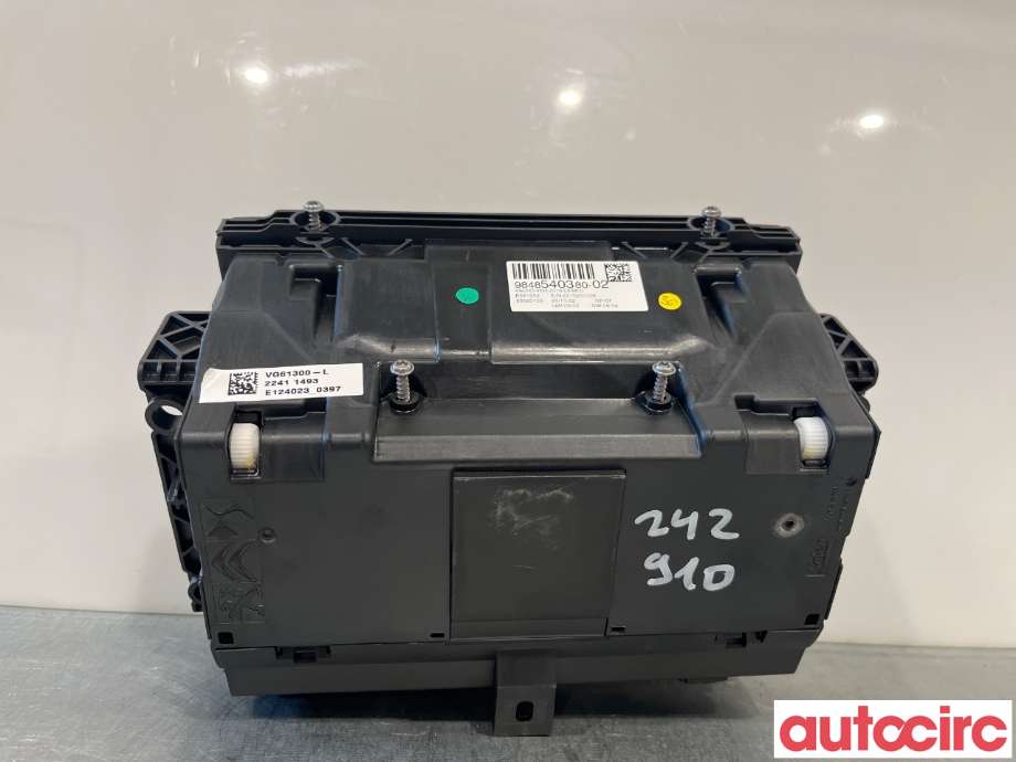 Instrumentpanel til Citroën C4, Spacetourer 2019-->>  (CITROEN|1677219680|9848540380)