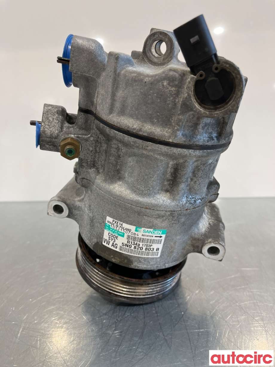 Aircondition kompressor til Škoda Octavia 2009-2013 (Type II, Fase 2) (SKODA|1K0820859T|5N0820803B)
