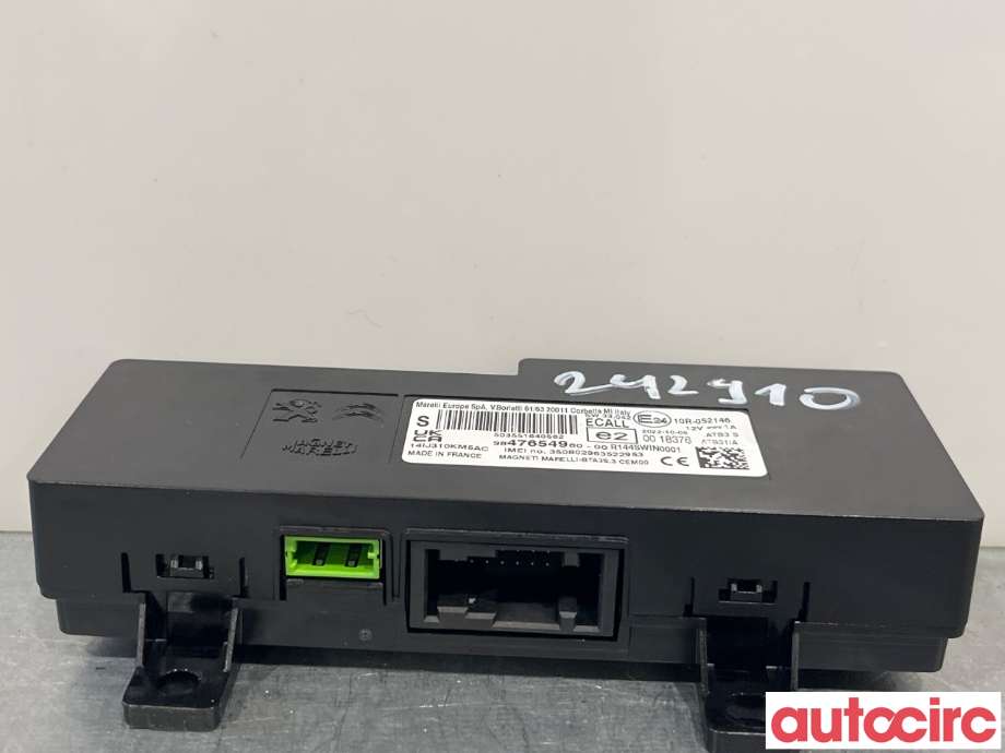 Styreenhet diverse til Citroën C4, Spacetourer 2019-->> (CITROEN|9847654980)