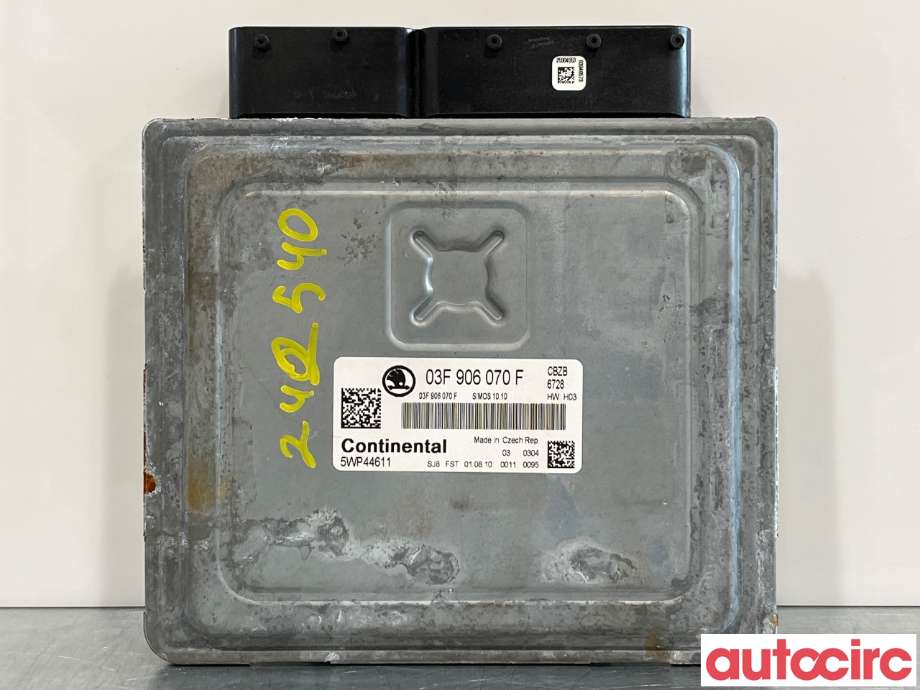 Styreenhet motor til Škoda Octavia, 2009-2013 (Type II, Fase 2)  (SKODA|03F906070KQ)