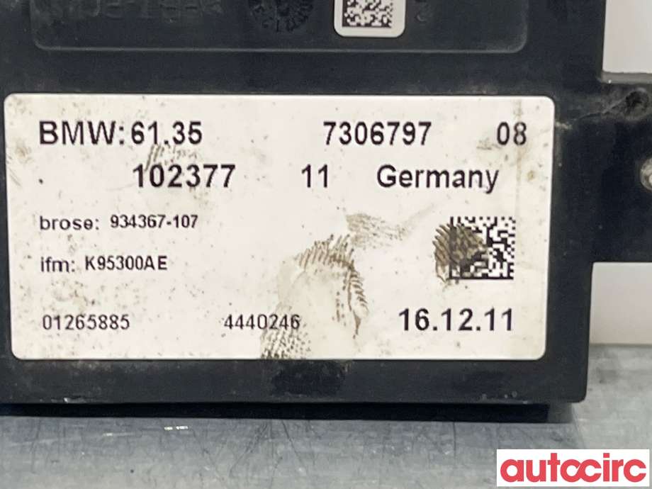 Styreenhet diverse til BMW 5-Serie 2010-2017 (F10/F11) (F10/F11) (BMW|61357422700|61357306797)