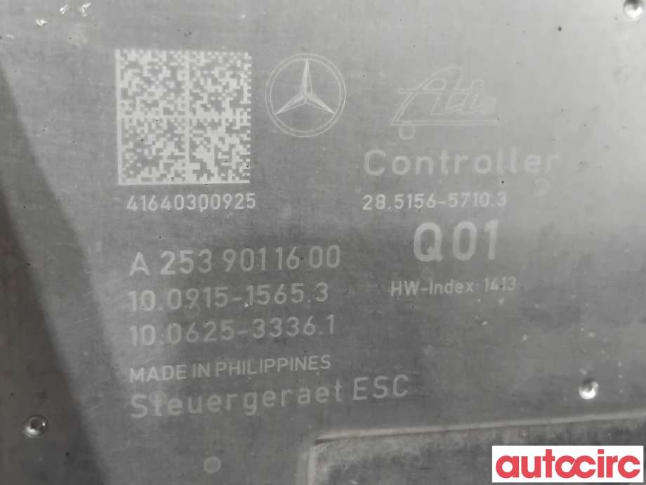 ABS sentral til Mercedes GLC 2015-2022 (X253) (X253) (MERCEDES|A2534313800|100915-15653|A2534313200)