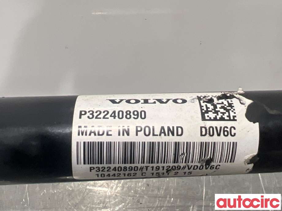 Drivaksel venstre bak, elbil til Volvo XC90 2015-2025 (Type II)  (VOLVO|36011788||32240890)