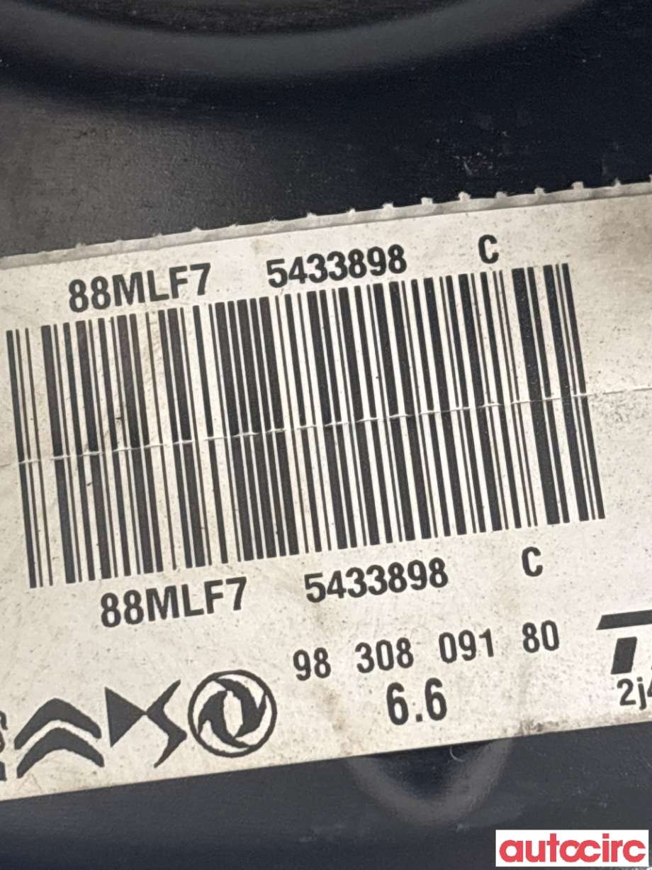 Bremsekraft-forsterker til Opel Mokka E 2020-->> (Type II)  (OPEL|5433898||9830809180)