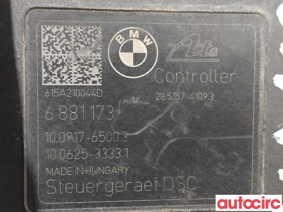ABS sentral til BMW 3-Serie 2012-2018 (F30/F31/F34) (F30/F31/F34) (BMW|34516897117|100220-07824|6881173)