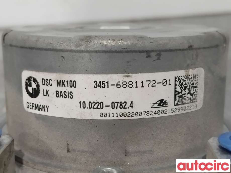 ABS sentral til BMW 3-Serie 2012-2018 (F30/F31/F34) (F30/F31/F34) (BMW|34516897117|100220-07824|6881173)