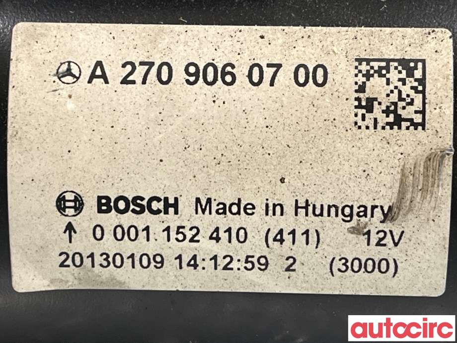 Starter til Mercedes A-Klasse 2012-2018 (W176) (W176) (MERCEDES|A6459060800|0001152410|A2709060700)