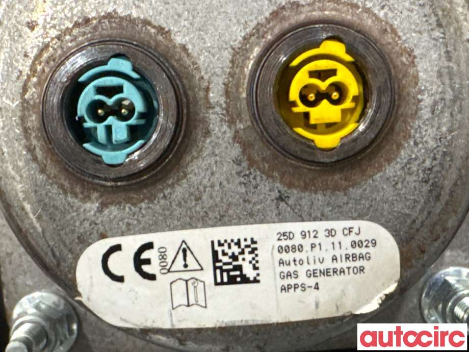 Airbag passasjer til Tesla Model 3 2018-2023 (Fase 1) (TESLA|1077824-00-F|641046800C)