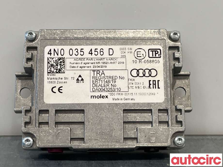 Diverse deler til Audi e-tron 2018-->> (AUDI|4N0035456D)