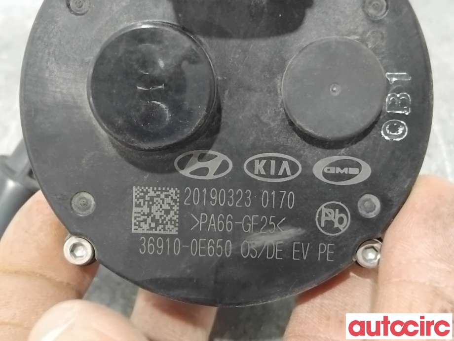 Sirkulasjonspumpe til Hyundai Kona 2017-2021 (Type I, Fase 1)  (HYUNDAI|369100E650||36910-0E650)