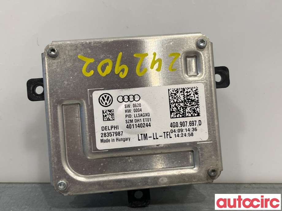 Styreenhet xenon/ballast til Audi A4 2007-2014 (Type IV) (B8) (B8) (AUDI|4G0907697D)