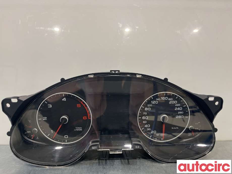 Instrumentpanel til Audi A4, 2007-2014 (Type IV) (B8) (B8) (AUDI|8K0920932)
