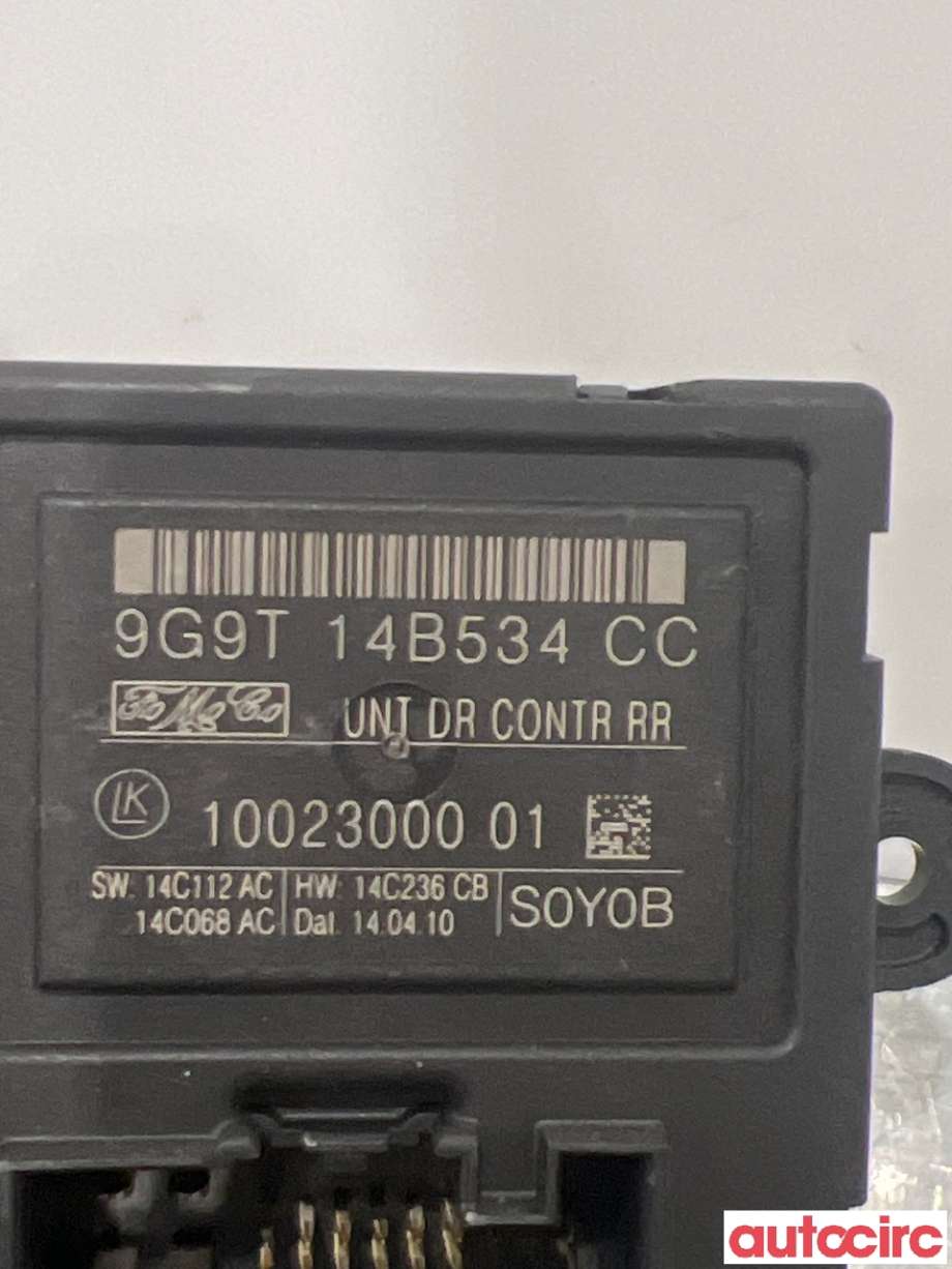 Styreenhet dør venstre foran til Volvo V70 2007-2013 (Type III, Fase 1)  (VOLVO|31318368|1002300001|9G9T14B534CC)