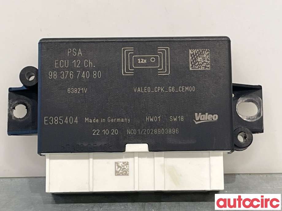 Styreenhet parkering til Peugeot Partner, 2019-->> (Type III)  (PEUGEOT|1634174280)