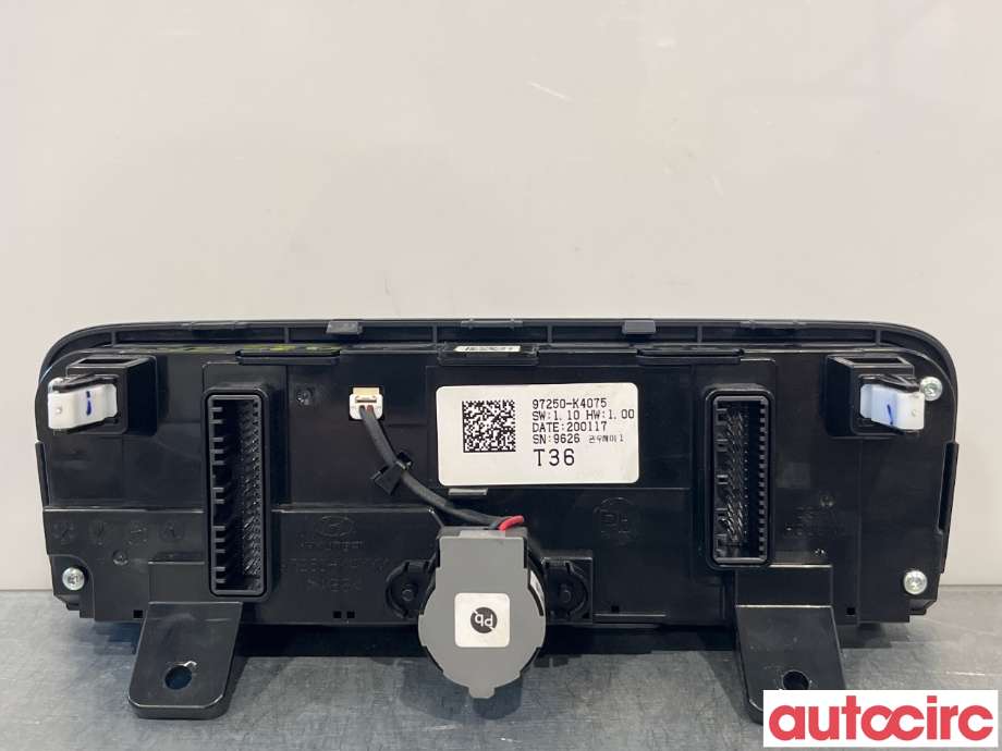 Varmeapparat betjening til Hyundai Kona 2017-2021 (Type I, Fase 1) (HYUNDAI|97250K4075SPS|97250K4075)