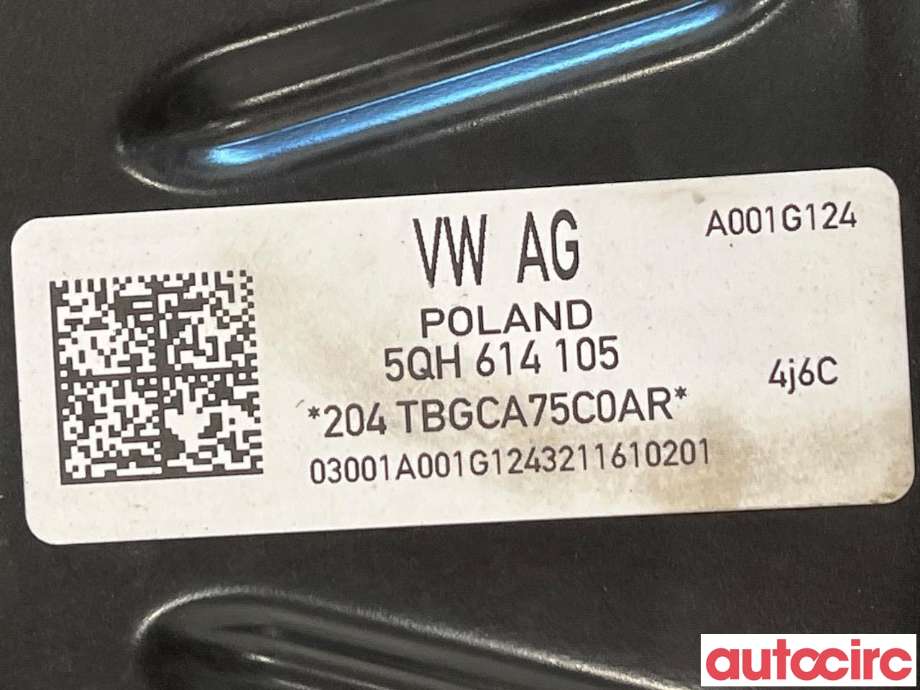 Bremsekraft-forsterker til VW Tiguan 2016-2020 (Type II, Fase 1)  (VOLKSWAGEN|5Q1614106R||5QH614105)