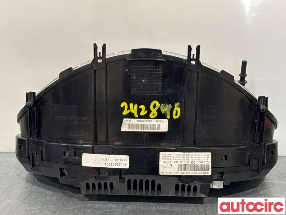 Instrumentpanel til Mercedes E-Klasse 2009-2013 (Fase 1) (W212) (W212) (MERCEDES|A2129005304|A2C53376530|A2129002210)