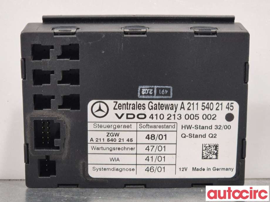 Diverse deler til Mercedes E-Klasse 2002-2006 (Fase 1) (W211) (W211) (MERCEDES|A2115403545||A2115402145)