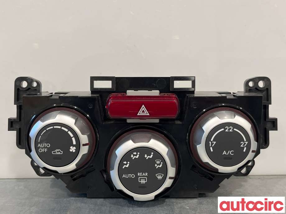 Varmeapparat betjening til Subaru Forester, 2008-2013 (Type III)  (SUBARU|72311SC170)