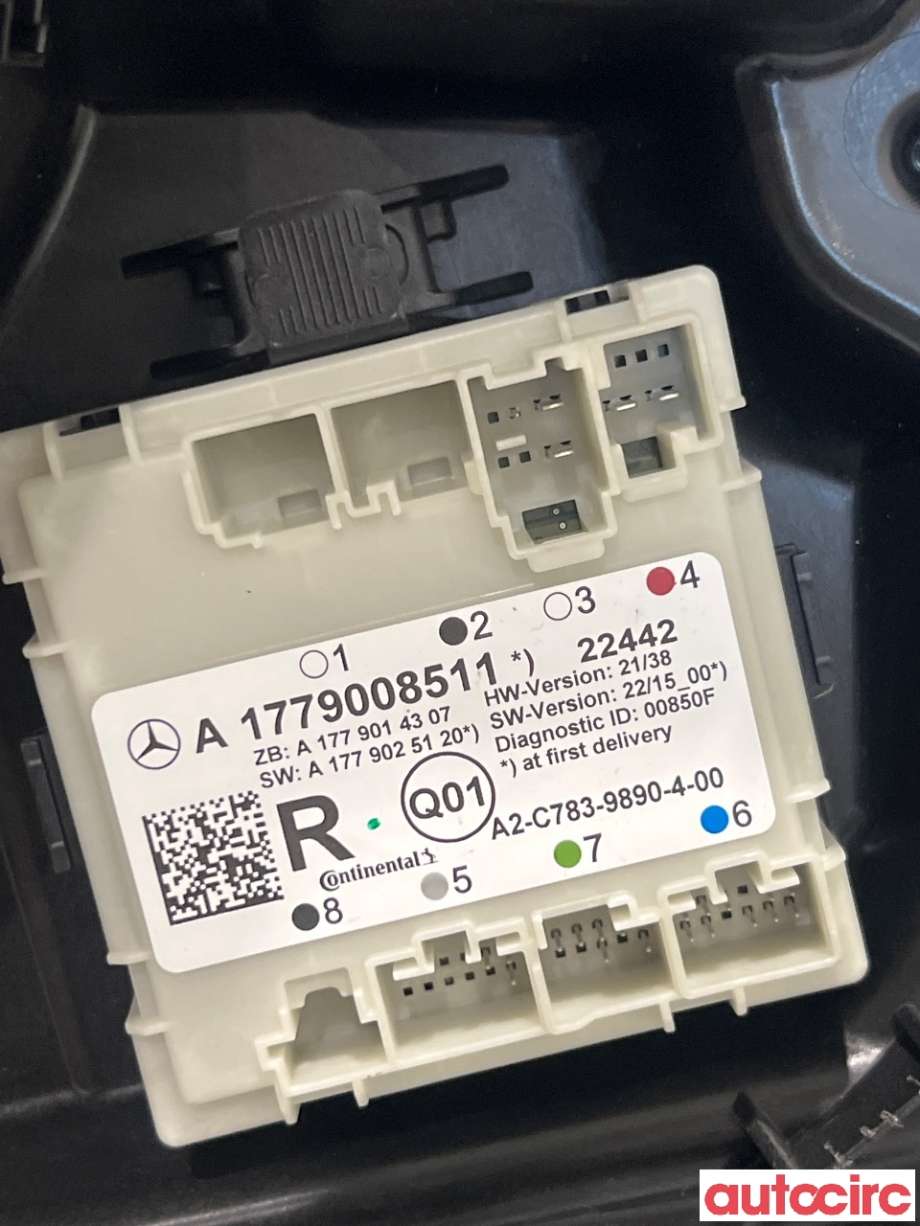 Ruteheis til Mercedes EQB 2022-->>  (MERCEDES|A2477300703|)