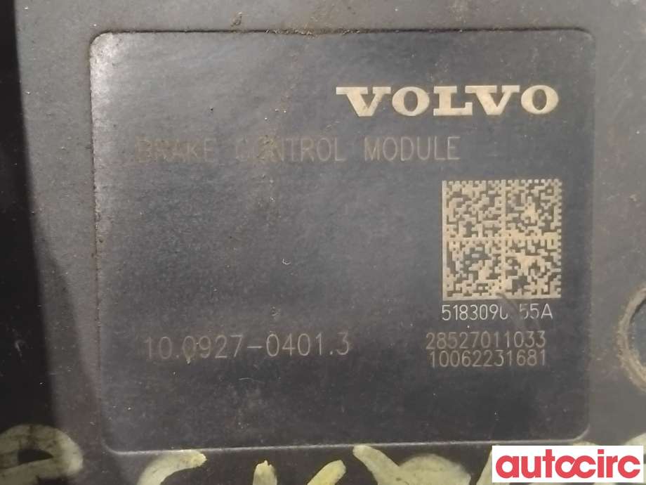 ABS sentral til Volvo V60/V60 CC 2013-2018 (Type I, Fase 2) (VOLVO|31341513|100927-04013|31317450)