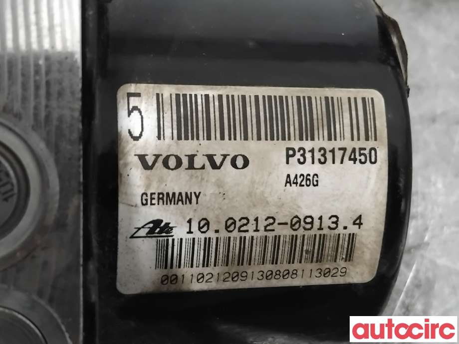 ABS sentral til Volvo V60/V60 CC 2013-2018 (Type I, Fase 2) (VOLVO|31341513|100927-04013|31317450)