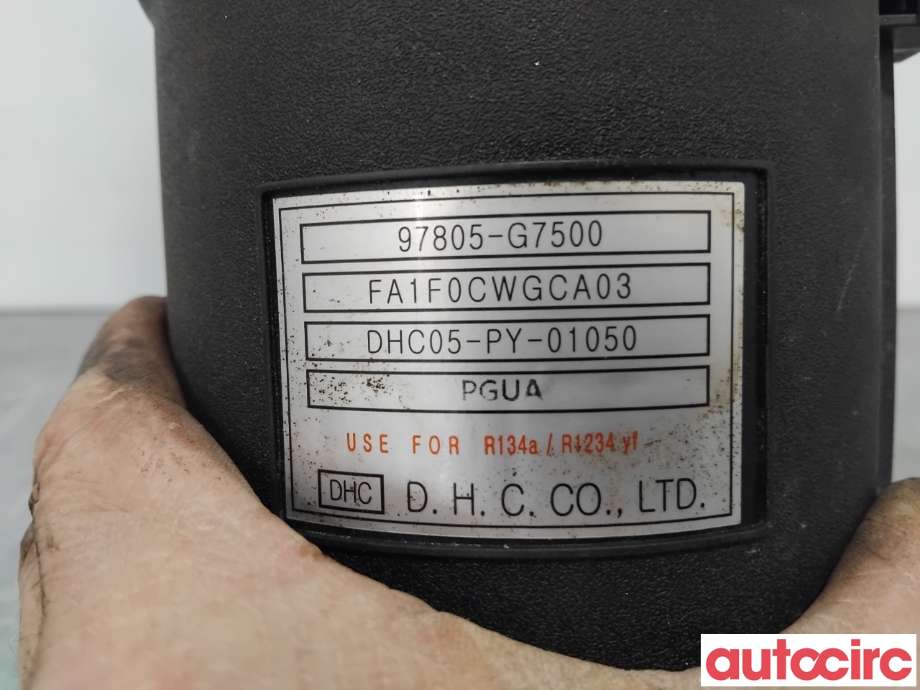 Kullfilter (boks) til Hyundai Ioniq Electric 2019-->> (Fase 2) (HYUNDAI|97805G7500||97805-G7500)
