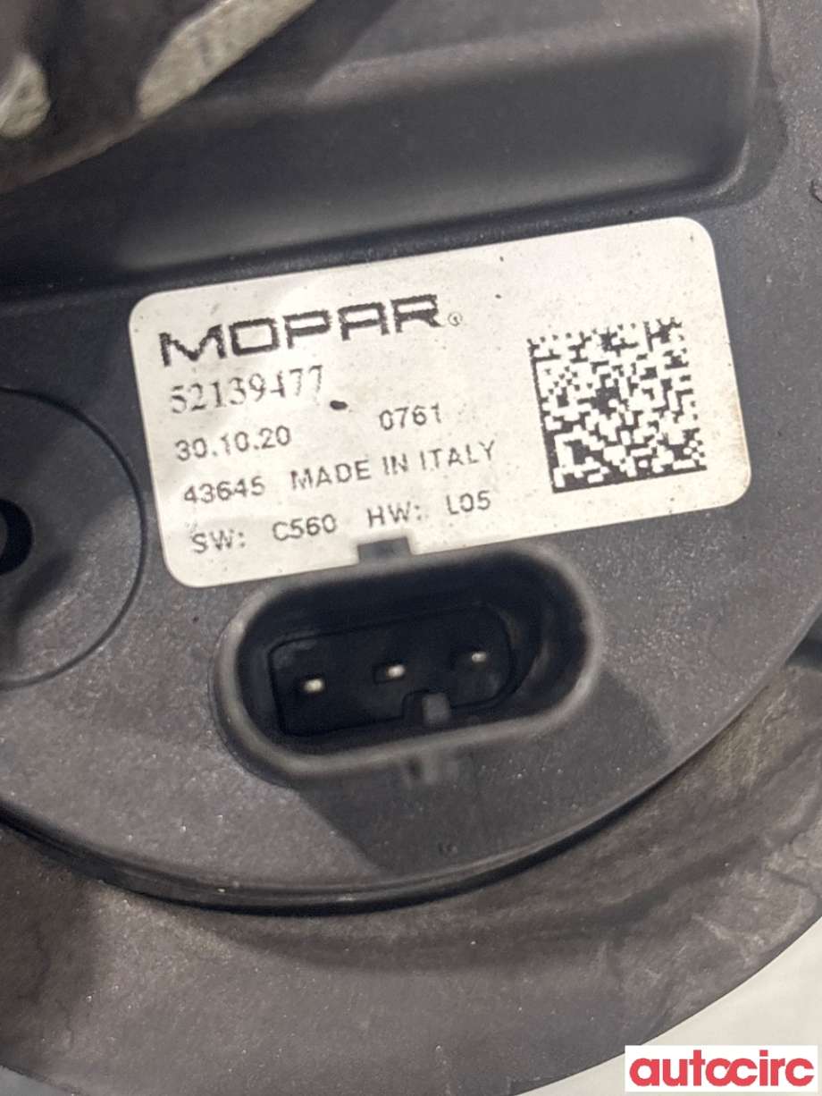 Sirkulasjonspumpe til Fiat 500 2021-->> (FIAT|52139477|)