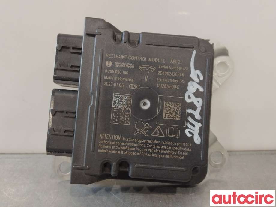 Airbag elektronikk til Tesla Model Y 2021-2024 (Type I) (TESLA|1512876-00-E)