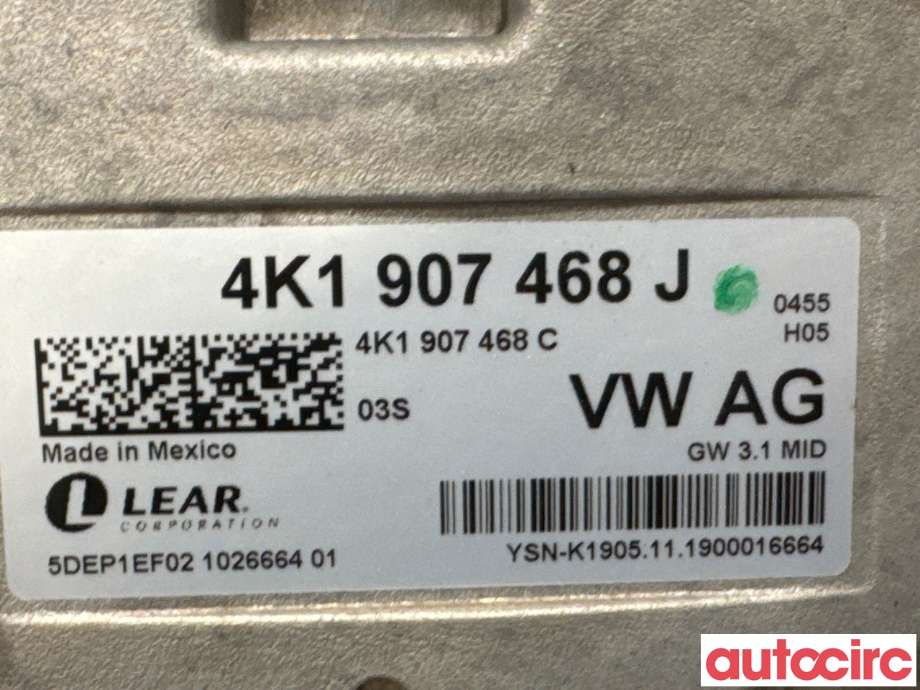 Diverse deler til Audi e-tron 2018-->>  (AUDI|4K1907468J|5DEP1EF02|4K1907468Q)